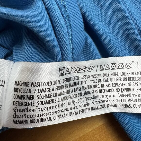 Disney Mickey Friends Blue Long Sleeve Shirt Size Large Minnie Horace Clarabelle - Picture 9 of 11